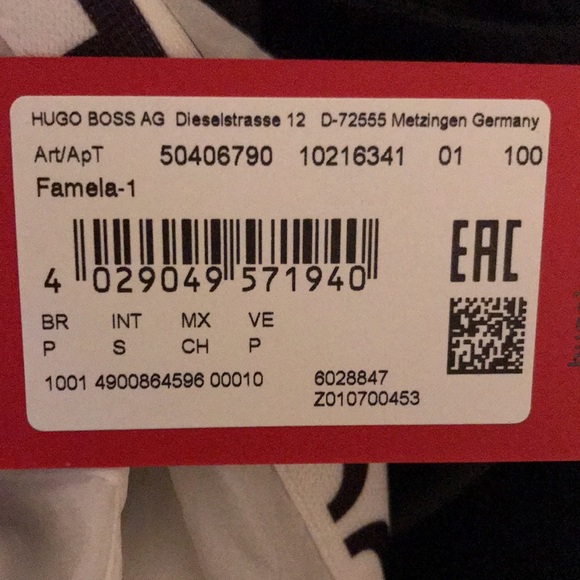 Hugo Boss White Sheer Jacket - Picture 7 of 7